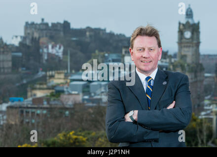 Trasporti per Edimburgo, CEO George Lowder Foto Stock