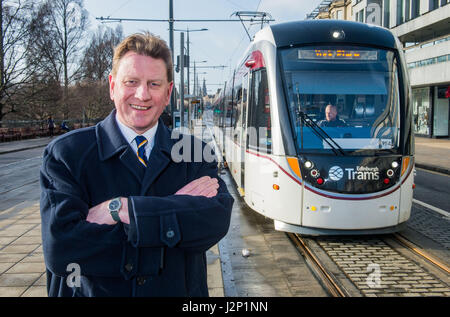 Trasporti per Edimburgo, CEO George Lowder Foto Stock