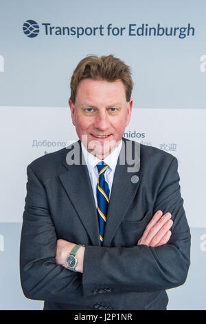 Trasporti per Edimburgo, CEO George Lowder Foto Stock