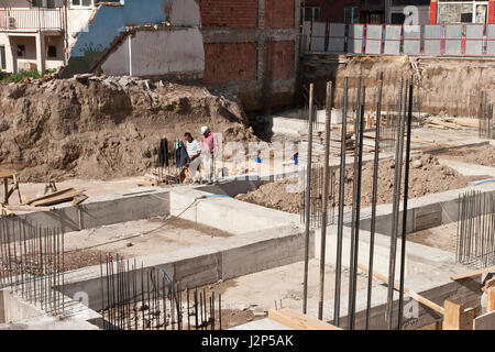 6 Maggio 2012 - Turco siti di costruzione in corso Foto Stock