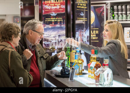 International Beverage Group, Aeroporto di Edimburgo, World Duty Free Foto Stock