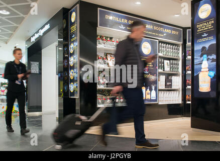 International Beverage Group, Aeroporto di Edimburgo, World Duty Free Foto Stock