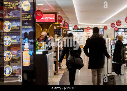 International Beverage Group, Aeroporto di Edimburgo, World Duty Free Foto Stock