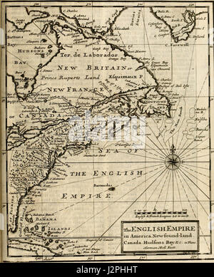 " Un sistema di geografia, oppure un nuovo & descrizione accurata della terra in tutti gli imperi e i regni e stati. Illustrato con la storia e la topografia e mappe di ogni paese .." (1701) Foto Stock