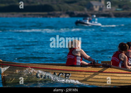 L annuale isole Scilly mondo gig pilota campionati, aprile, 2017 Foto Stock