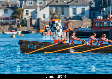 L annuale isole Scilly mondo gig pilota campionati, aprile, 2017 Foto Stock