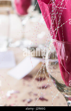 Ristorante interno decorazioni tavola decorate celebrazione tavolo