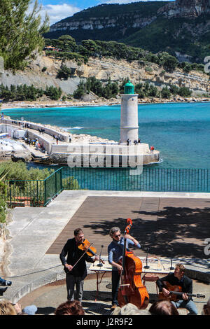 Printemps du livre,Cassis 1 Maggio 2017 Foto Stock