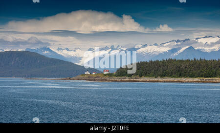 Ritiro Punto Faro in Alaska. Foto Stock