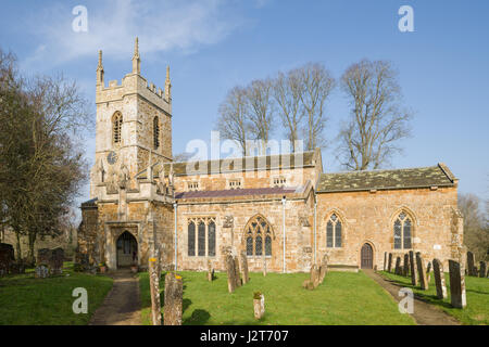 La Chiesa Parrocchiale di San Pietro ad Vincula, Sud Newington, Oxfordshire, England, Regno Unito Foto Stock