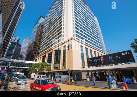 Carta Road, Central, Hong Kong Foto Stock