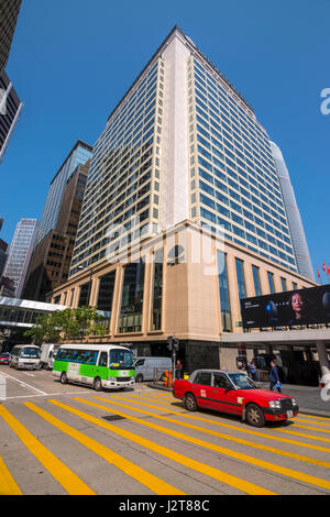 Carta Road, Central, Hong Kong Foto Stock