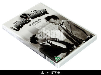 Il ricatto: Un Laurel e Hardy DVD di cortometraggi Foto Stock