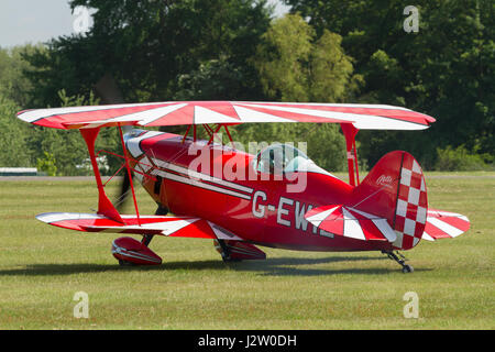 Pitts speciali ad alte prestazioni biplano acrobatico prima volato in 1944 e fabbricati da Aviat aeromobile Wyoming Foto Stock