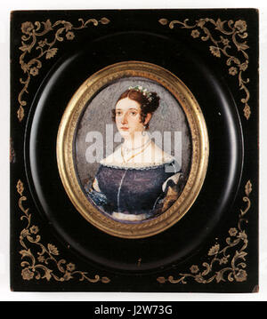 2897 Retrato de una dama Foto Stock