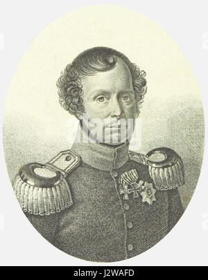 Re Federico Guglielmo III di Prussia (1770-1840) regnò dal 1797 fino alla sua morte. Il suo governo vide importanti sfide militari e politiche, in particolare durante le guerre napoleoniche. È ricordato per la sua leadership durante le guerre di liberazione e per i suoi sforzi per stabilizzare la Prussia dopo l'era napoleonica. Foto Stock