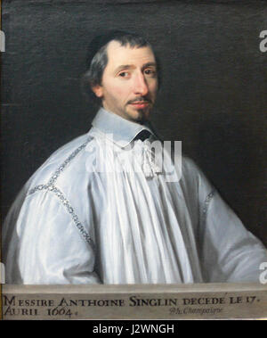 Antoine Singlin - Philippe de Champaigne - Getty Museum - senza frame Foto Stock