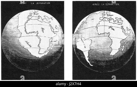 Antonio Snider-Pellegrini apertura dell'Atlantico Foto Stock