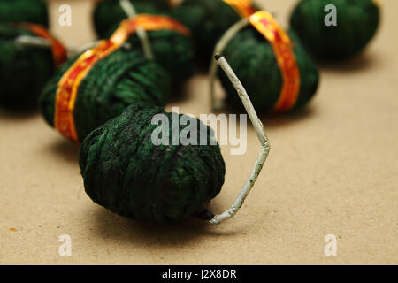 Indian fatto a mano bomba Foto Stock