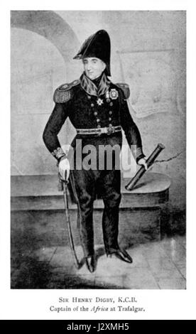 Admiral di blu e di Sir Henry Digby Foto Stock