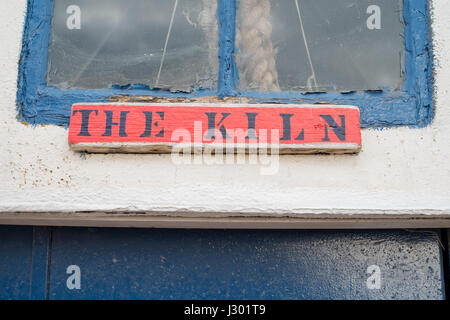 Il forno gelateria parte del Cottage Hotel, Speranza Cove, Kingsbridge, Devon, Inghilterra, Regno Unito. Foto Stock