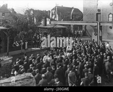 AHW Franz Schlobach Furnier Saegewerk Boehlitz Ehrenberg 1921 Foto Stock