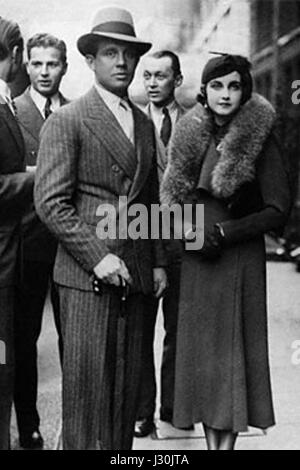 Barbara Hutton e il Principe Alessio Mdivani Foto Stock