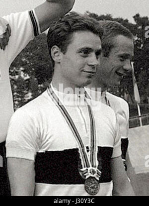 Willi Fuggerer e Klaus Kobusch 1964 Foto Stock