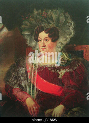 Alexandra Nikolaevna Volkonskaya Repnina Foto Stock