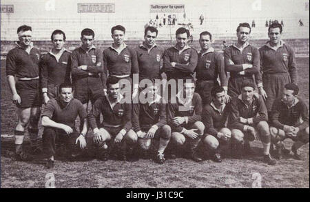 Rugby Parma 1950 Foto Stock