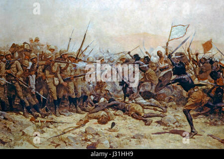 Battaglia di Abu Klea, William Barnes Wollen Foto Stock