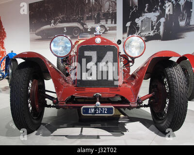 1931 Alfa Romeo 6C 1750 Super Gran Sport Testa fissa pic6 Foto Stock