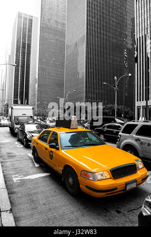 Vettore mappa a colori dello stato di New York. Stati Uniti d'America