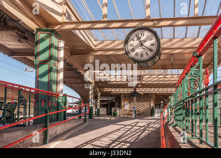 Carnforth station vicino a Lancaster. Foto Stock