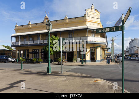 Il Post Office Hotel, Maryborough,Queensland, Australia Foto Stock