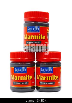 Vasetto di marmite provenienti dalla Nuova Zelanda Foto Stock