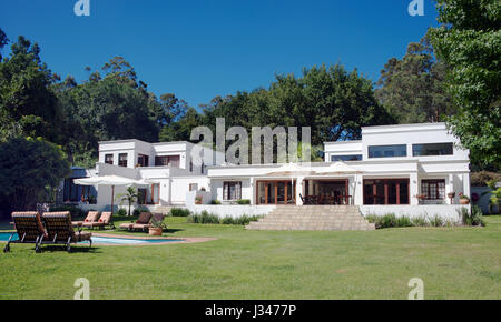 Grand country house Harkerville vicino a Plettenberg Garden Route del Sud Africa Foto Stock