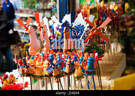 Negozio di souvenir da Amsterdam, Olanda Foto Stock