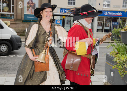 Melvin Gudger e Jane - Pamphill Shapwick e. Questo evento è stato originariamente parte di Blandford Forum Georgian Fayre per molti anni ma è ora tenuto ev Foto Stock