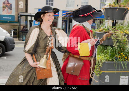 Melvin Gudger e Jane - Pamphill Shapwick e. Questo evento è stato originariamente parte di Blandford Forum Georgian Fayre per molti anni ma è ora tenuto ev Foto Stock