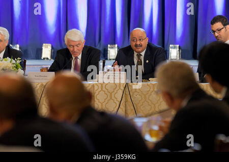 Il principe Abdullah Faisal Turki Al-Saud, Ambasciatore di Arabia Saudita a noi, a noi - Arabia CEO Summit - Camera di Commercio degli Stati Uniti, Washington DC, Stati Uniti d'America Foto Stock