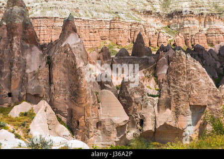 Valle delle Rose Goreme Cappadocia Turchia estate Foto Stock