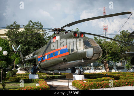 M18 elicottero, Museo della difesa, Vientiane Foto Stock