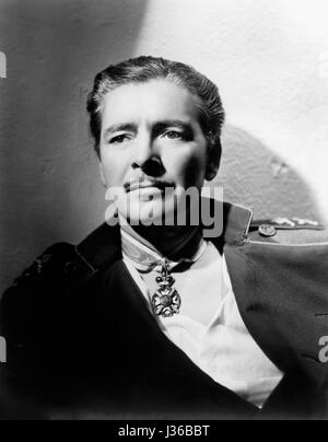 Il prigioniero di Zenda Anno: 1937 - USA Amministratori: John Cromwell et W.S. Van Dyke Ronald Colman basato su Anthony Hope il libro. È vietato riprodurre la fotografia al di fuori del contesto della promozione del film. Esso deve essere accreditato al Film Company e/o il fotografo assegnato da o autorizzati da/ammessi sul set del Film Company. Limitato a uso editoriale. Foto12 non concede diritti di pubblicità delle persone rappresentate. Foto Stock