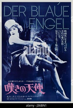 Der Blaue Engel Il Blue Angel Anno: 1930 - Germania Direttore: Josef von Sternberg film poster . È vietato riprodurre la fotografia al di fuori del contesto della promozione del film. Esso deve essere accreditato al Film Company e/o il fotografo assegnato da o autorizzati da/ammessi sul set del Film Company. Limitato a uso editoriale. Foto12 non concede diritti di pubblicità delle persone rappresentate. Foto Stock