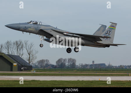 Il USAF F-15 Eagle durante il frisone bandiera esercizio Foto Stock