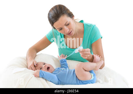 Temperatura, baby Foto Stock