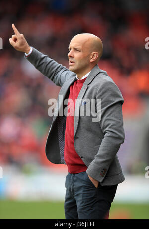 Exeter City Manager Paul Tisdale Foto Stock