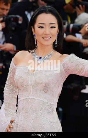 Gong Li cerimonia di apertura, tappeto rosso 69a Cannes Film Festival Maggio 11, 2016 Foto Stock