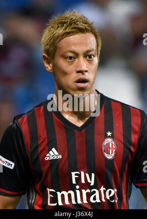 Campionato italiano di Serie A -2016-2017 / ( AC Milan ) - Keisuke Honda Foto Stock